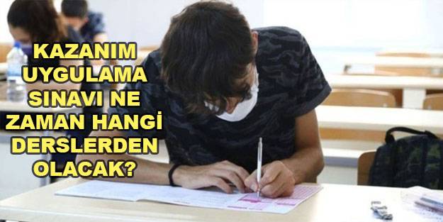 Kazanım değerlendirme uygulaması nedir? Kazanım değerlendirme dersleri hangileri?