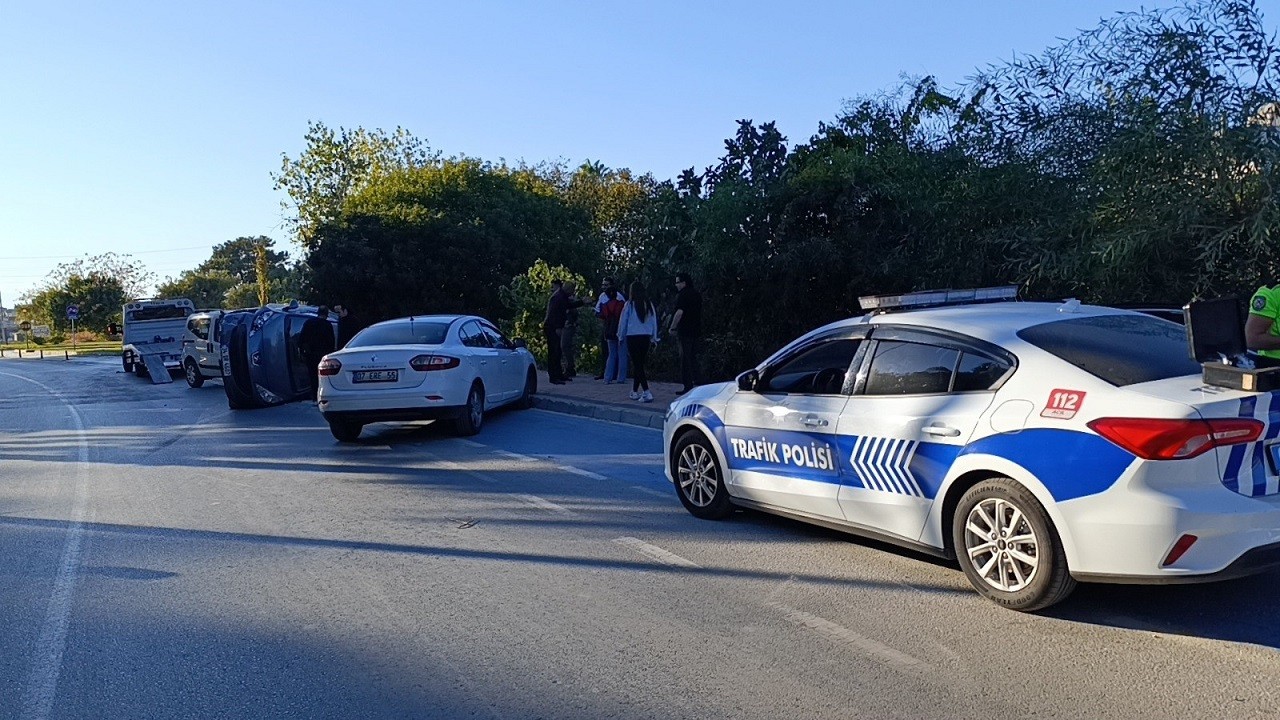 Kazaya yardım etmek isterken kendi kazaya sebep oldu