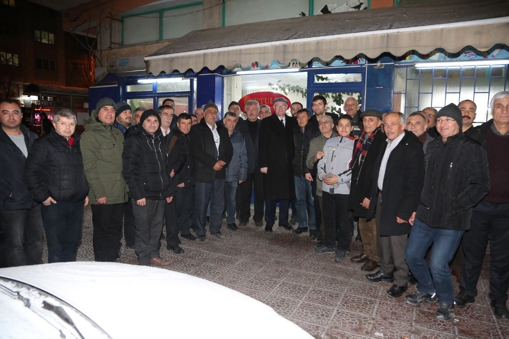 Kazım Kurt vatandaşlarla buluştu 