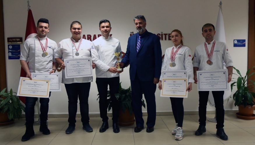KBÜ’lü öğrenciler, Gastronomi Festivali’nden ödüllerle döndü 