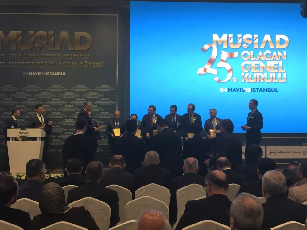 Kdz. Ereğli MÜSİAD Başkan Çınar ve yönetimi genel kurula katıldı 