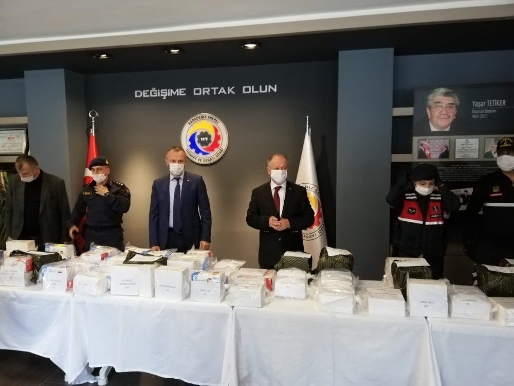 Kdz. Ereğli TSO 125 firmaya 25 bin maske dağıtacak 