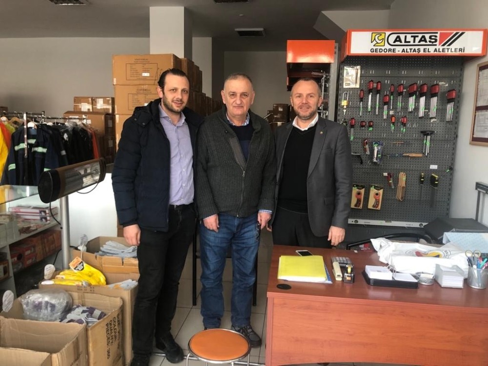 Kdz. Ereğli TSO yönetimi üyelerinin sorunlarını dinliyor 