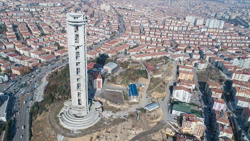 Keçiören'deki Cumhuriyet Kulesi'nin ihalesi yapıldı