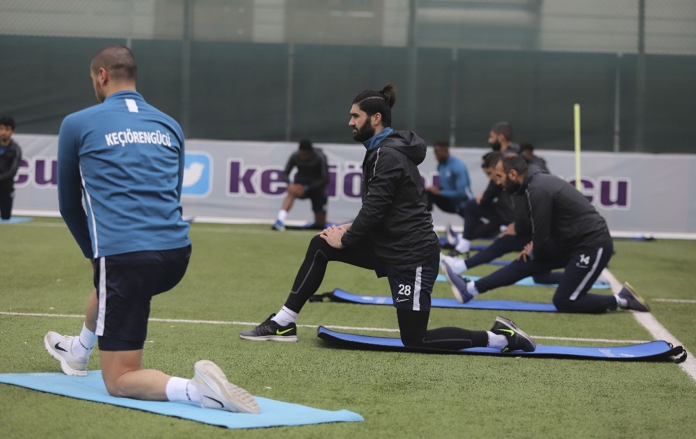 Keçiörengücü antrenmanlarına başladı 