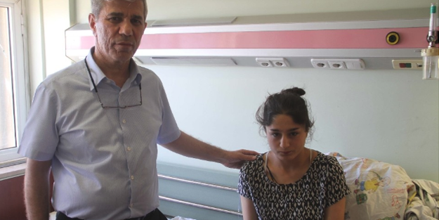 Kediden korkan genç kız 15 iğne yuttu