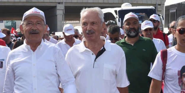 Başörtüsü düşmanı Adalet Yürüyüşü'nde