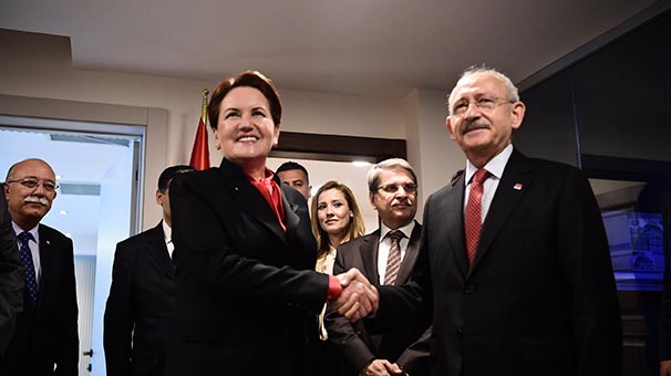 Kemal Kılıçdaroğlu, Akşener'i ziyaret etti