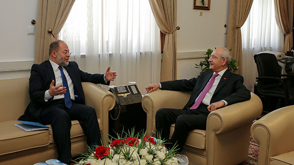 Kemal Kılıçdaroğlu, Başbakan Yardımcısı Recep Akdağ ile görüştü