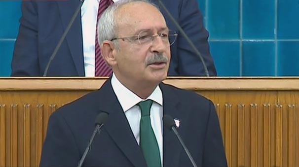 Kemal Kılıçdaroğlu CHP grup toplantısında konuştu