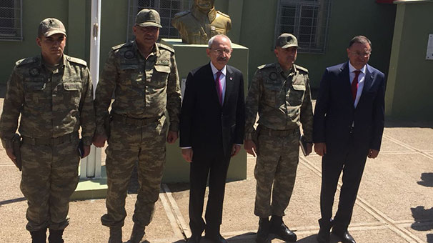 Kemal Kılıçdaroğlu Hatay sınırında