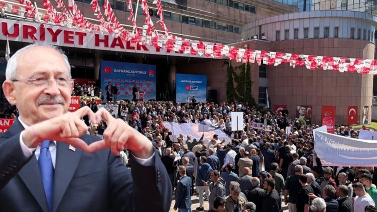 Her dakika kalabalık artıyor: Kemal Kılıçdaroğlu ilk kez Genel Merkez'de! Şimdi arınma zamanı...