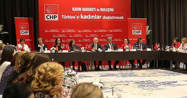 Kemal Kılıçdaroğlu kadın örgütlerinin temsilcileriyle bir araya geldi