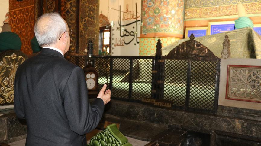 Kemal Kılıçdaroğlu, Mevlana Müzesi'ni ziyaret etti