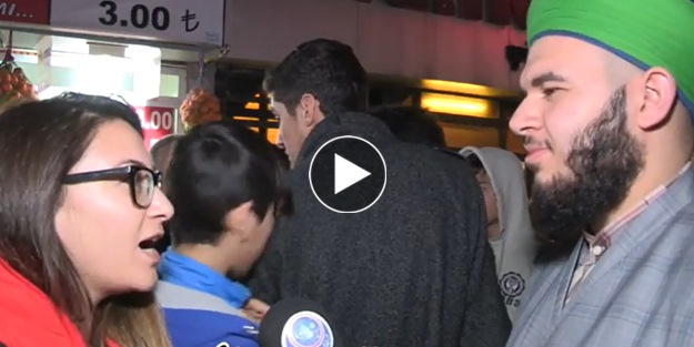 Kemalist bir ateist ile sarıklı muhabir karşı karşıya gelirse...