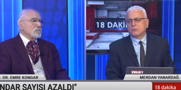 Kemalist yazar ve profesör canlı yayında tarihi katletti!