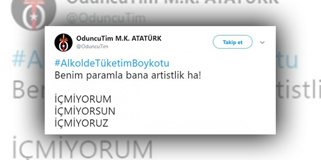 Kemalistler alkolü bıraktı, bakın neden...