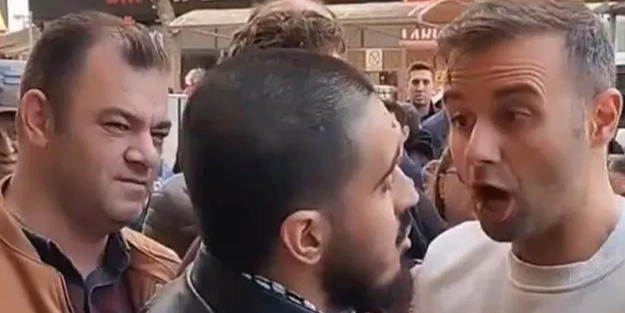 Kemalistler yine azdı! Anadolu'nun göbeğinde Kelime-i Tevhid bayrağı taşıyan gence alçak saldırı!