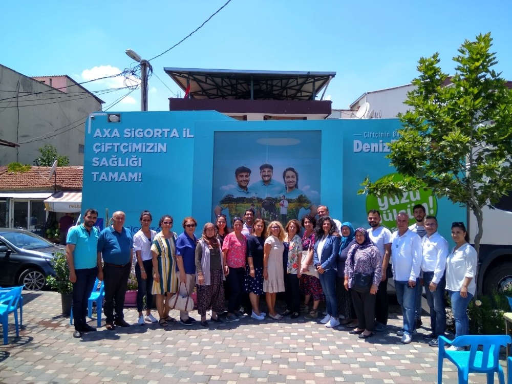 Kemalpaşa’da çiftçilere sağlık, yetiştiricilik ve finans eğitimi 