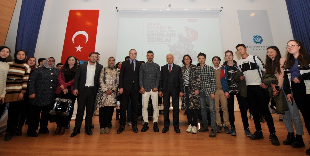Kenan Sofuoğlu, NEÜ’lü öğrencilerle buluştu 