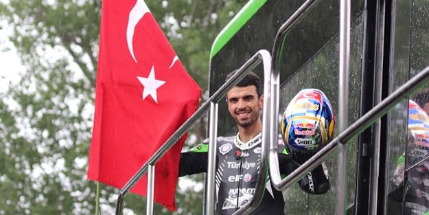 Milli motosikletçi noktayı koydu!