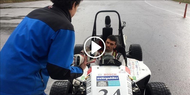 Kenan Sofuoğlu yerli formula aracını test etti