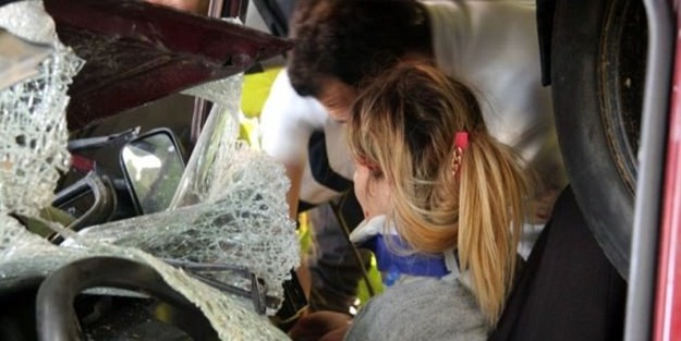 Kendi canını unuttu, evladını sayıkladı