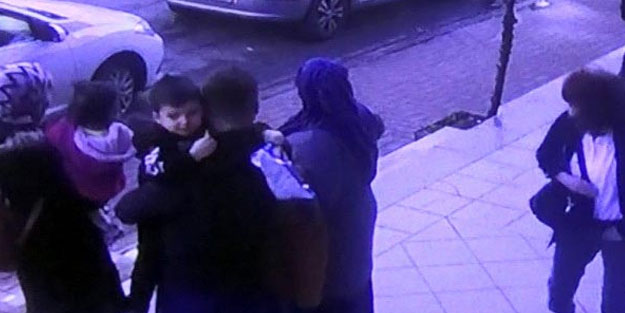 Kendi çocuğunu kaçırdı, ortalığı savaş alanına çevirdi