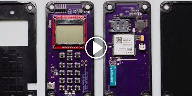 Kendi kendini monte eden cep telefonu üretildi