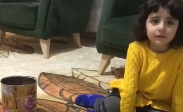 Kendi küçük kalbi büyük! 4 yaşındaki Arin'den ağlatan bağış