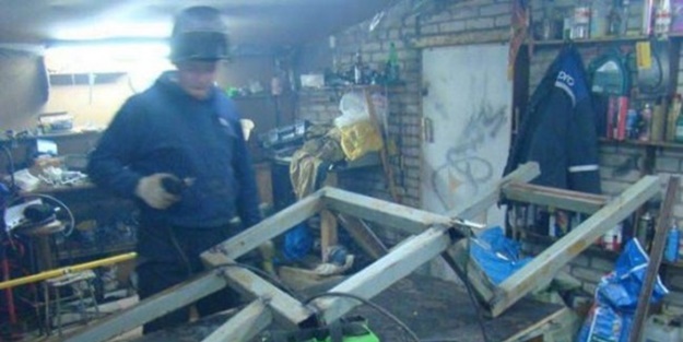 Kendi Off-Road aracını yaptı