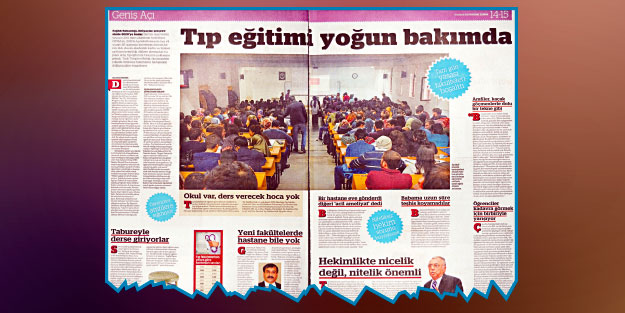 Devletin okuluna iftira atmışlar