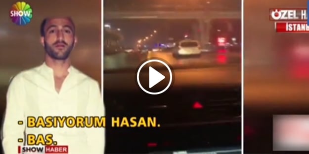İstanbul'da kendi ölümünü böyle çekti! 'Basıyorum Hasan'