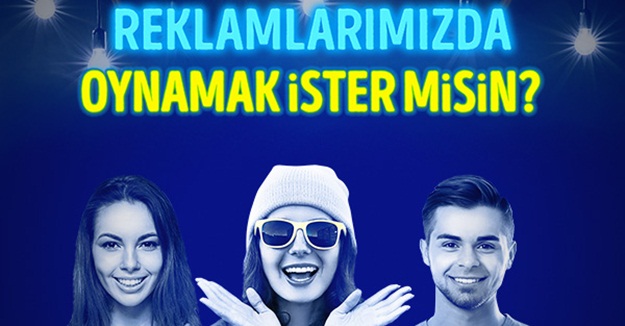 Kendi videonu çek, GNÇ reklamında sen oyna