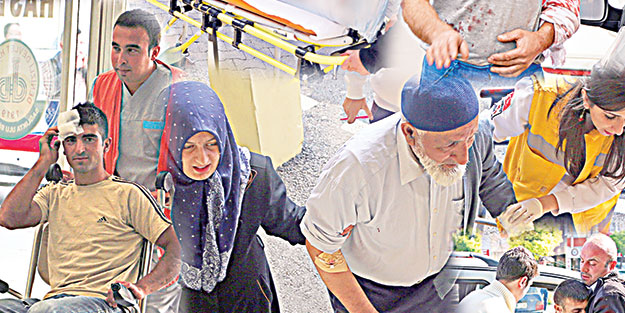 Kendilerini kestiler