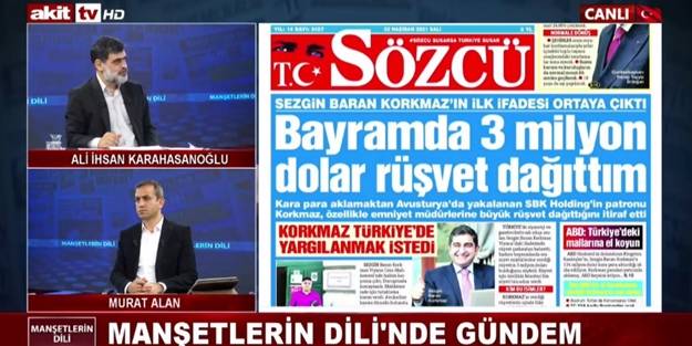 Kendilerini yalanladılar! Sözcü'nün Sezgin Baran Korkmaz yalanı ifşa oldu