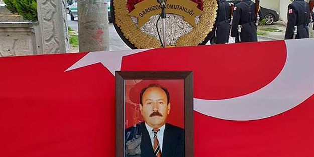Kendini asan Kıbrıs gazisi, askeri törenle toprağa verildi