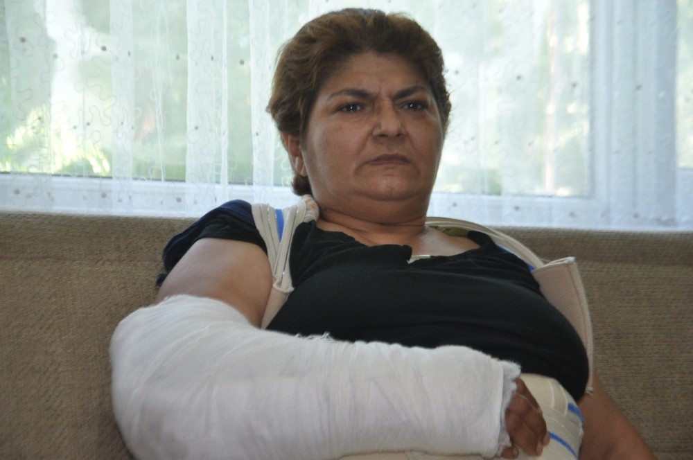 Kendisine saldıran kayınbiraderi tutuklanan Leyla Köse: 