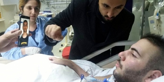 Kendisini felç eden magandayı yatakta teşhis etti