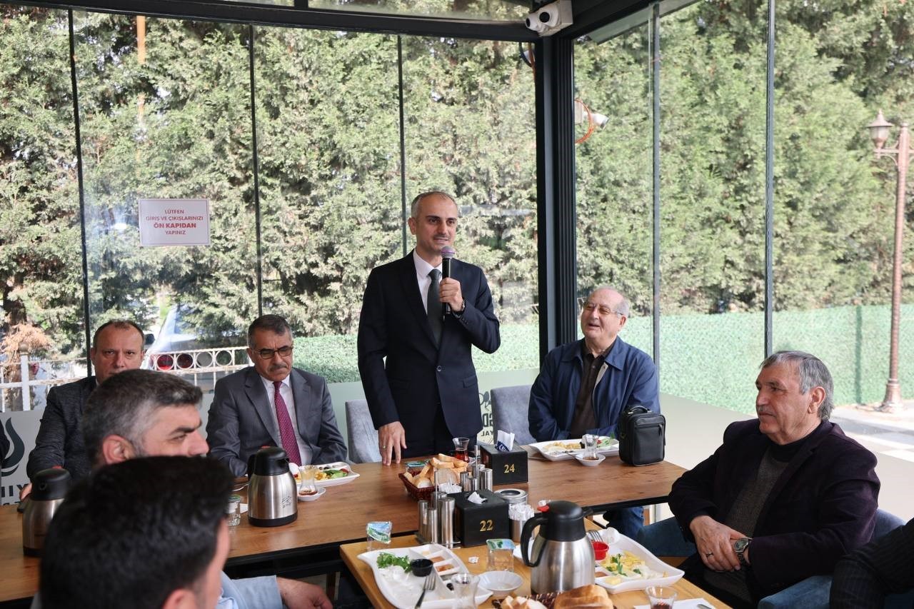 Kent bayramlaşmasında bir araya geldiler