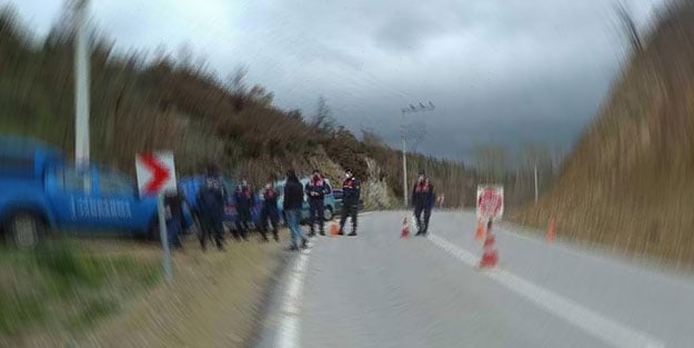 Kentte bir mahallenin giriş çıkışları izne bağlandı