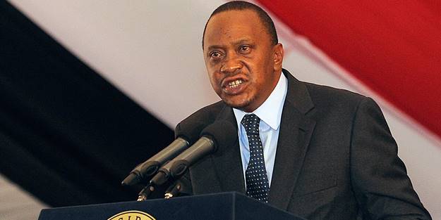 Kenya lideri ülkesinde durmuyor