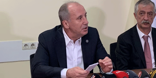 Kepazeliğe Muharrem İnce isyan etti: İyi ki CHP’den gitmişim