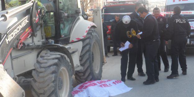 Ankara'da iş makinesi faciası