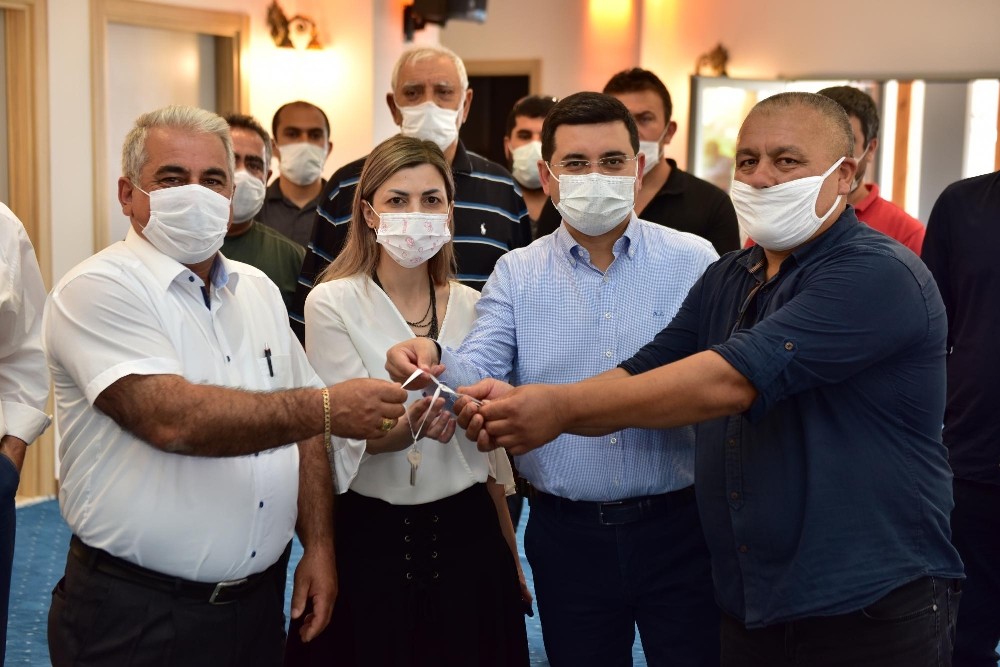 Kepez’de cemevinin anahtarı Alevi derneklerine teslim edildi 