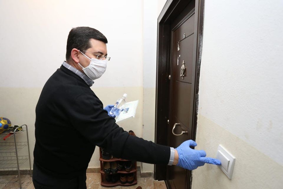 Kepez’de maskeler kapıya geliyor 