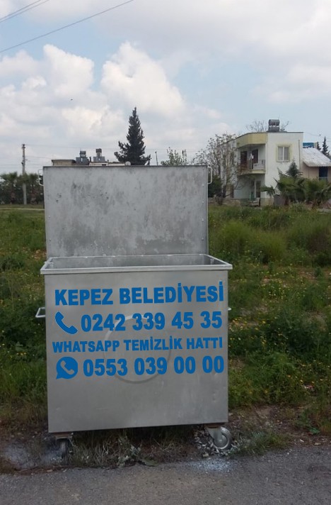 Kepez’den ‘Whatsapp Temizlik Hattı’ 