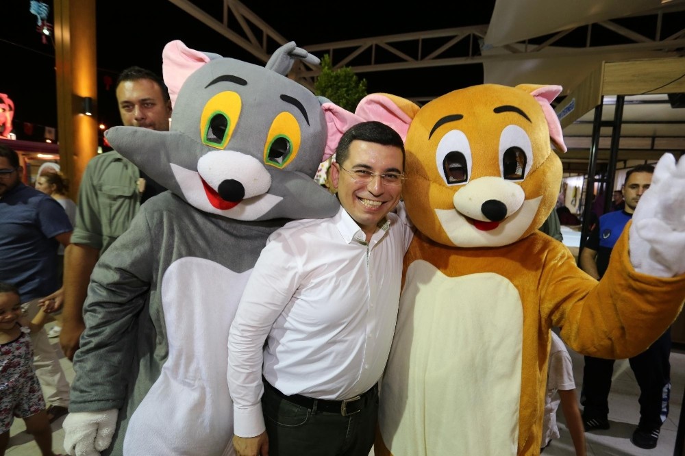 Kepez’in Sokak Festivali’nde çocuklar çok mutlu 