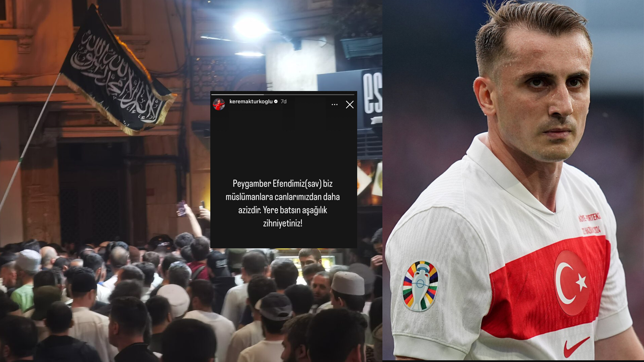 Kerem Aktürkoğlu’ndan Leman'a tepki Müslümanlara destek! 'Peygamber Efendimiz Canımızdan Azizdir!'