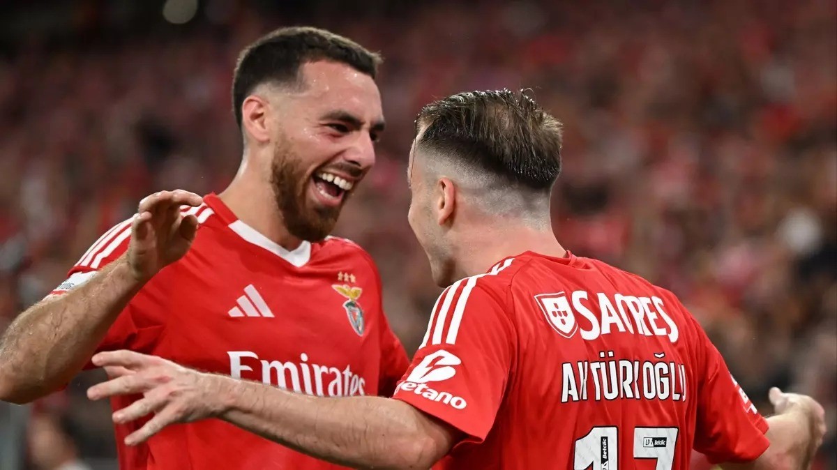 Kerem ve Orkun Benfica’yı galibiyete taşıdı! Devler Ligi’nde Türk rüzgarı, tarihe geçtiler